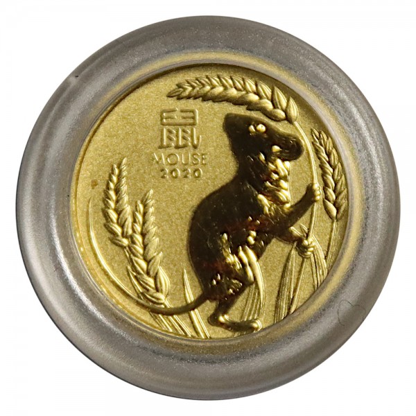1/20 oz Australien 2014 Lunar Serie II "Year of the Horse" .9999 Gold Coin