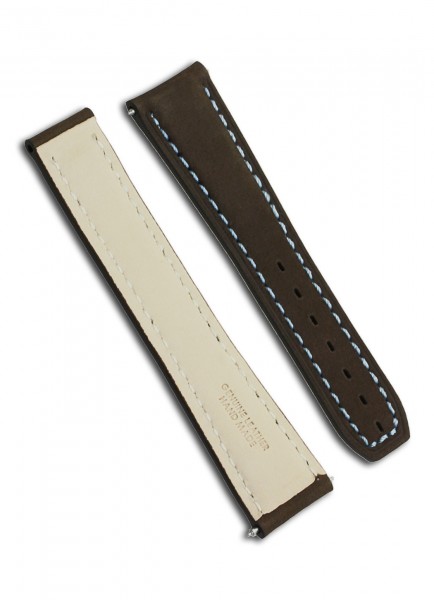 Armand Nicolet J09-1 Watchband Leather Brau 22mm/18mm