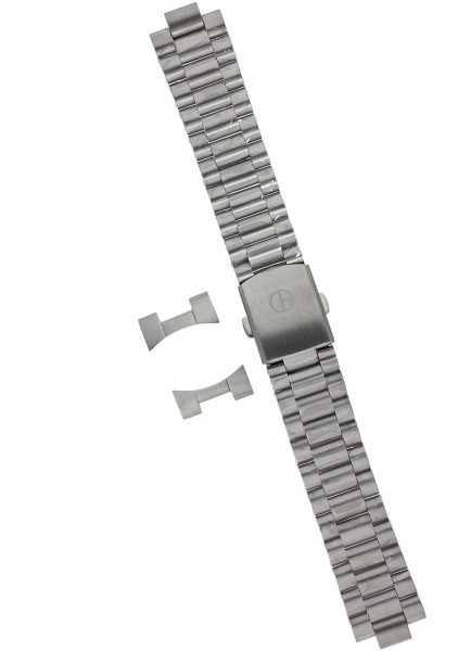 Claude Bernard Watch Band Stainless Steel 20 mm with Folding Clasp