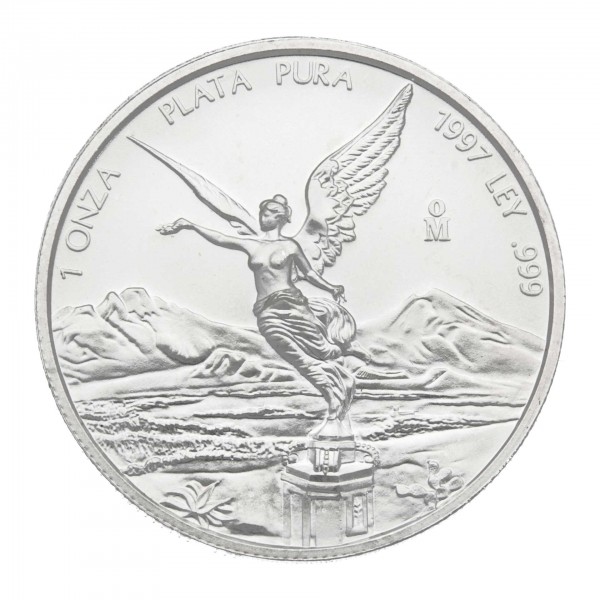 1997 1 oz Mexican Silver Libertad 